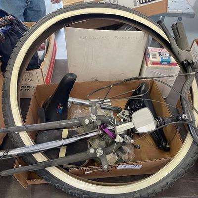 Lot of Various Bike Components - Seats/Forks
