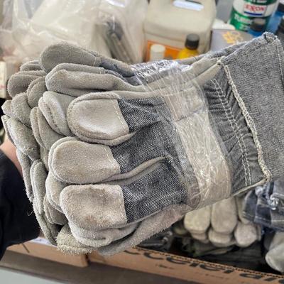Lot of Brand New leather work gloves