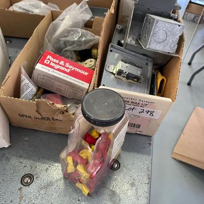 3 Boxes of Electrical Boxes & Sockets