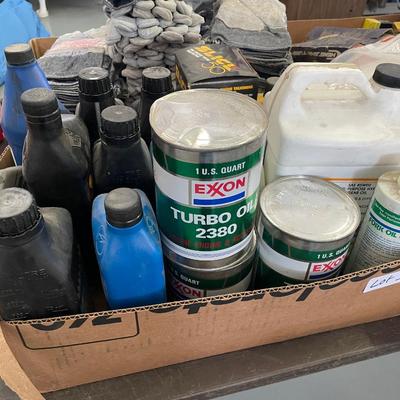 Box of Oils - Engine Treatments - Gear Oil