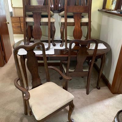 Dining Table & Six Chairs
