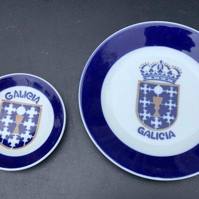 TWO Sargadelos Galicia Plates