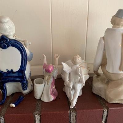 Vintage Porcelain Figurines Lot