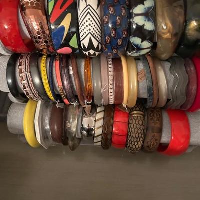 Costume jewelry- bracelets 
$3-6 most