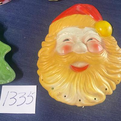 Vintage Santa Face