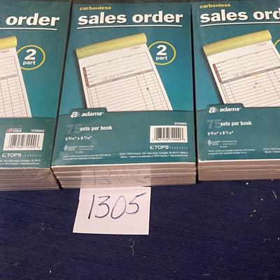Sales Order Pads