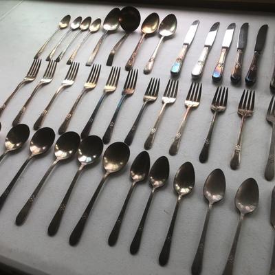 Silver Plate Flatware -Lot 206