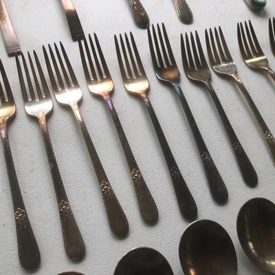 Silver Plate Flatware -Lot 206