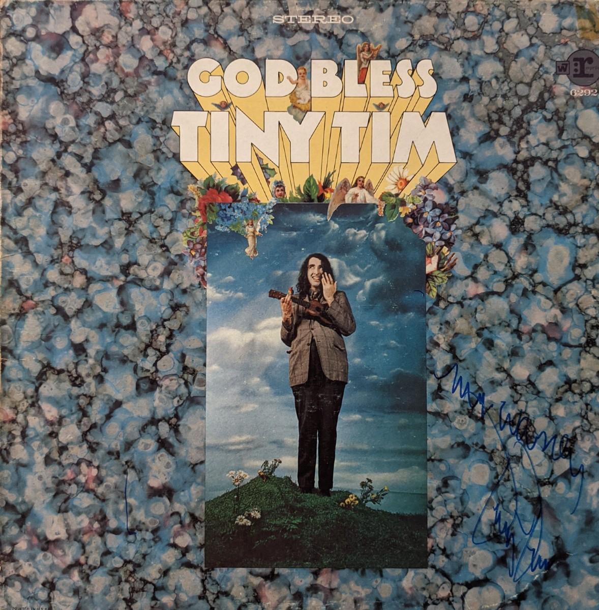 God Bless Tiny Tim Signed Album