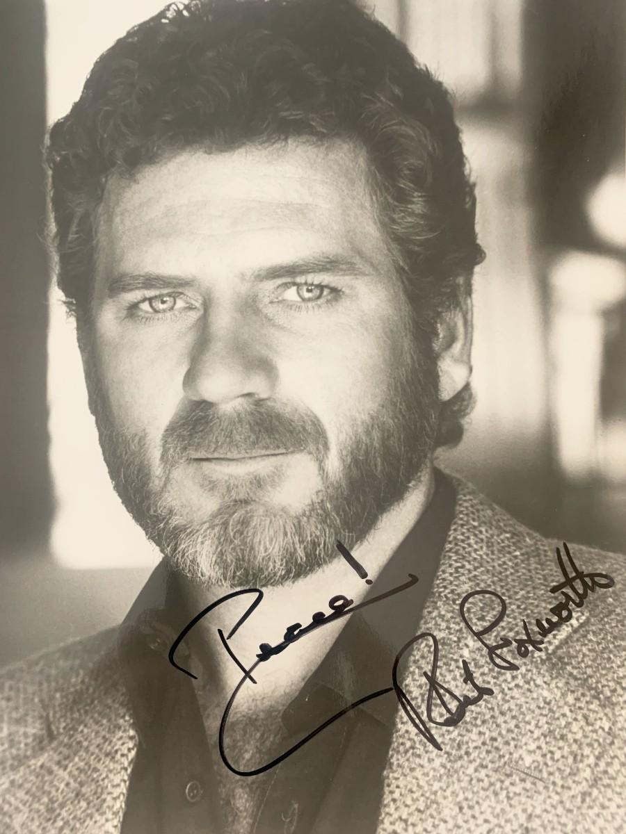 Robert Foxworth signed photo