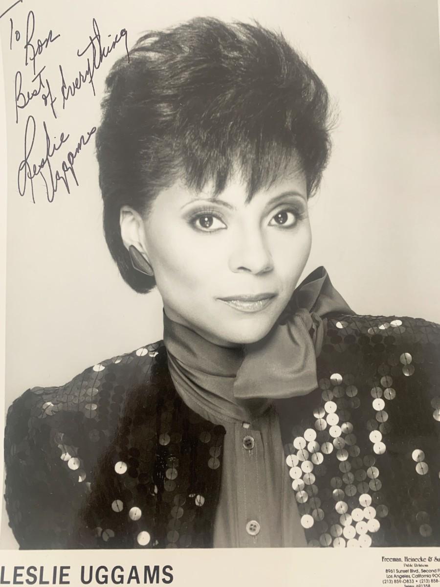 Leslie Uggams signed photo
