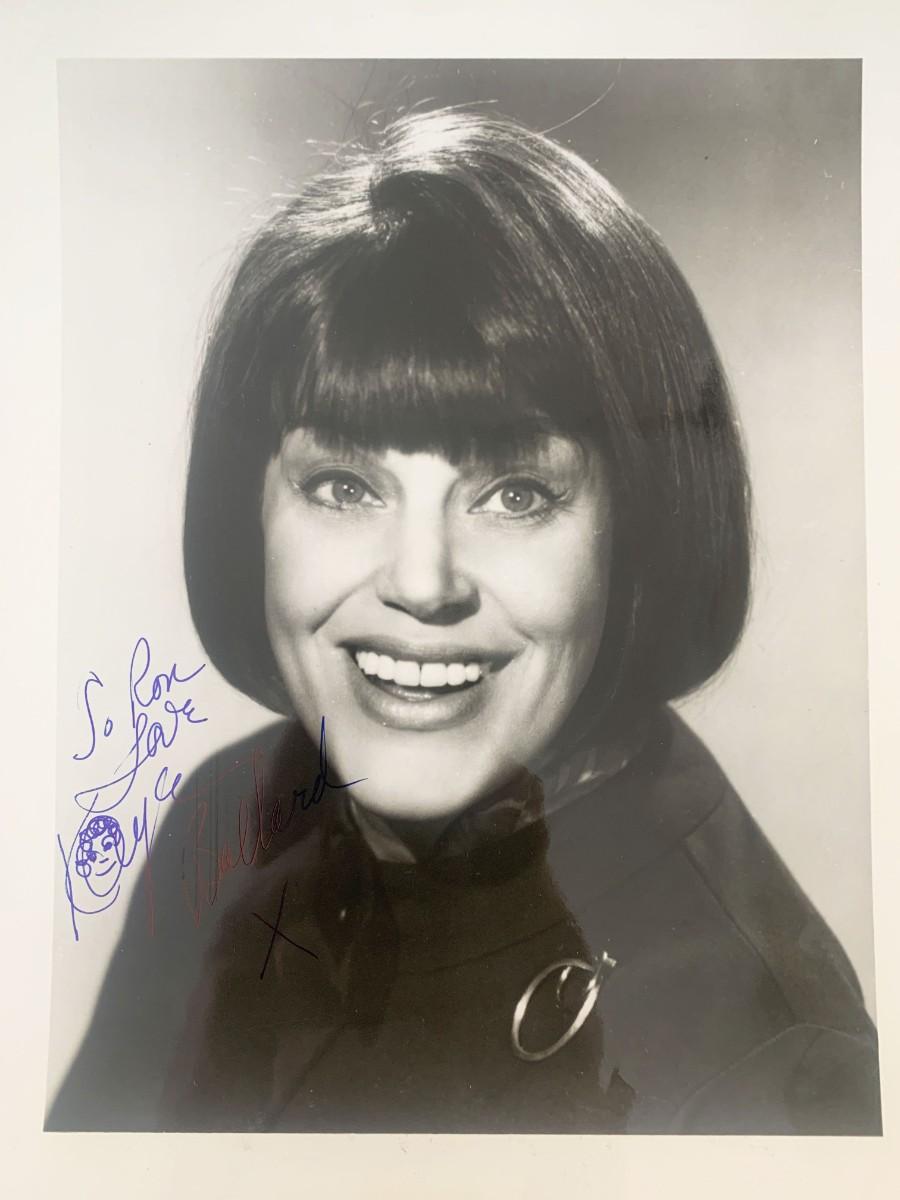 Kaye Ballard signed photo | EstateSales.org