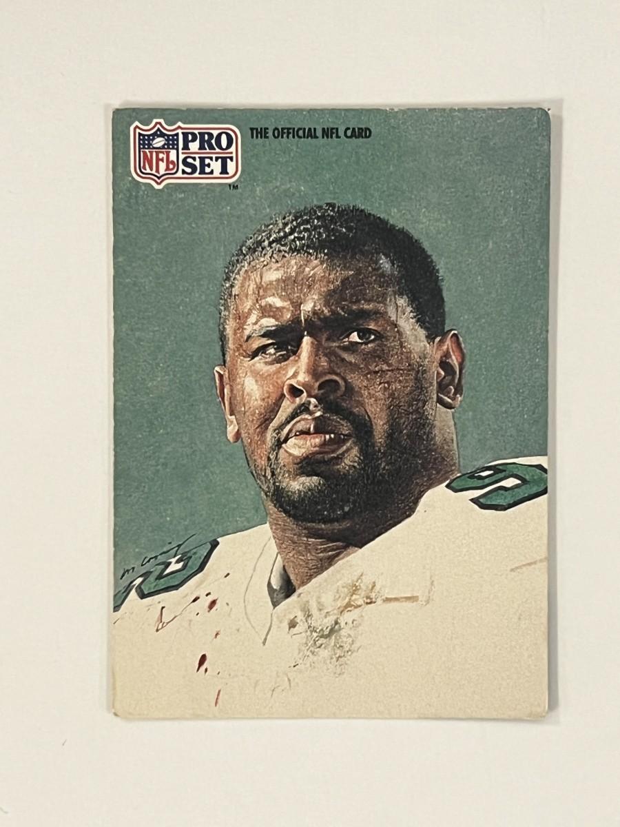 Philadelphia Eagles Reggie White 1991 Pro Set #390 trading card ...