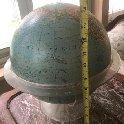 1973 National Geographic Globe -Lot 211