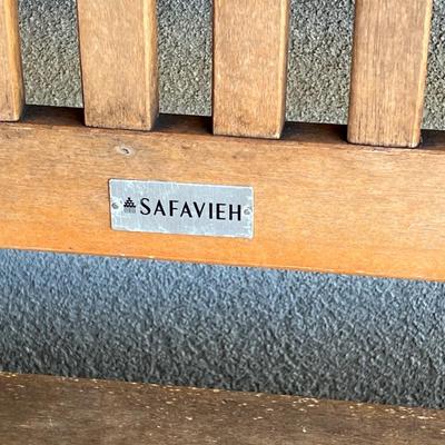 SAFAVIEH ~ Outdoor Brisbane Storage Bench