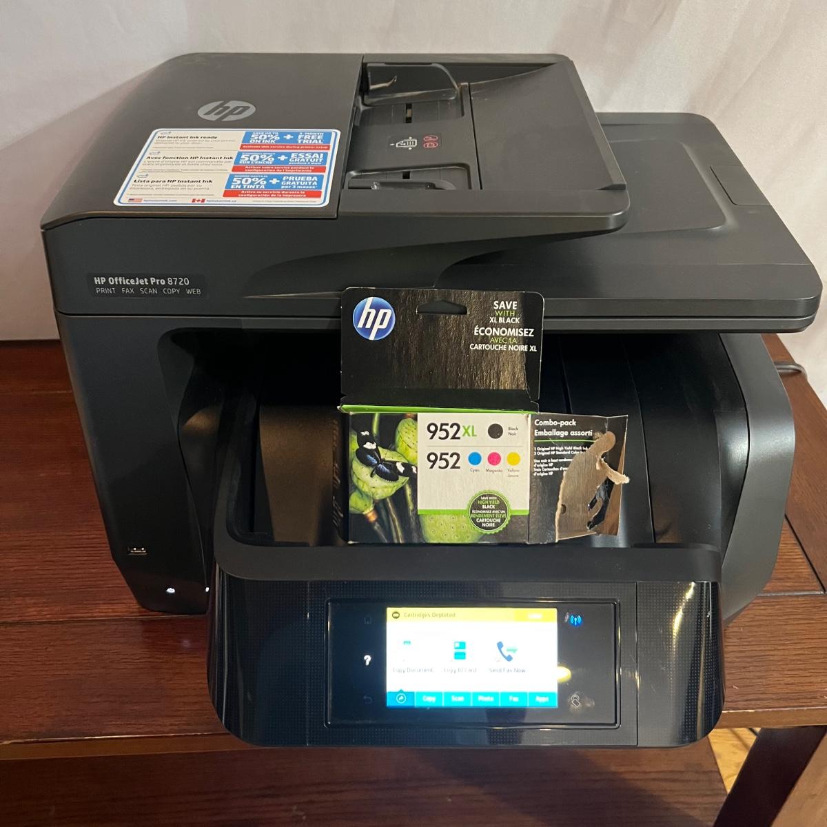 HP OfficeJet Pro 8720 All In One Printer (LR-RG) | EstateSales.org