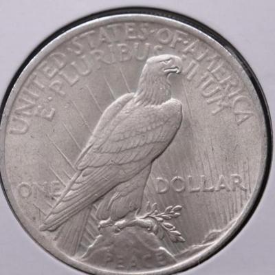 1923 PEACE DOLLAR CH BU