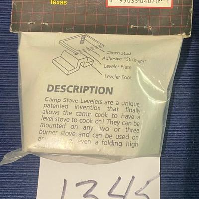 Camp Stove Leveler