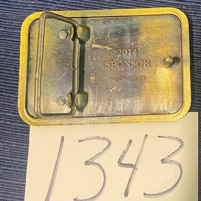 Gold Tone Belt Buckle