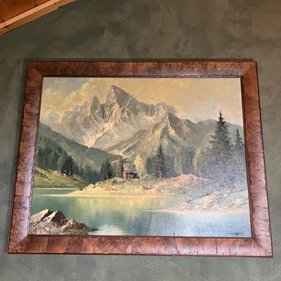 C. Schofield Oil Painting Signed (LR-RG)