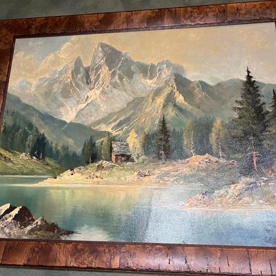 C. Schofield Oil Painting Signed (LR-RG)