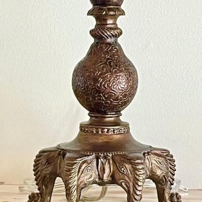 Bronze Footed Table Lamp
