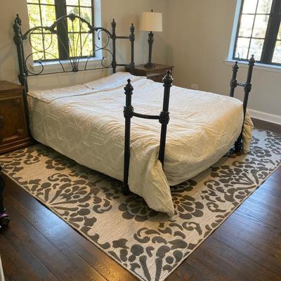 Wrought Iron Queen Bed