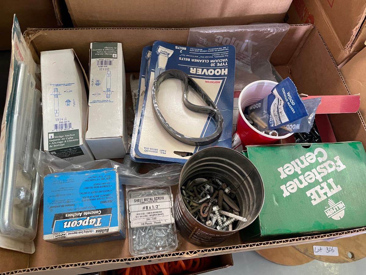 Lot of Misc. Hardware - Sheetmetal screws & Bolts | EstateSales.org