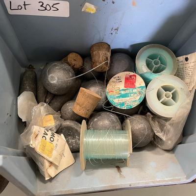 Assortment of Fishing Weights - Deep Sea Type