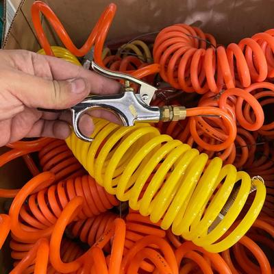 Large Box full of Bungee Style colored Air Hoses