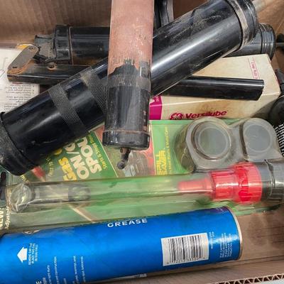 Lot of Grease Guns & Grease
