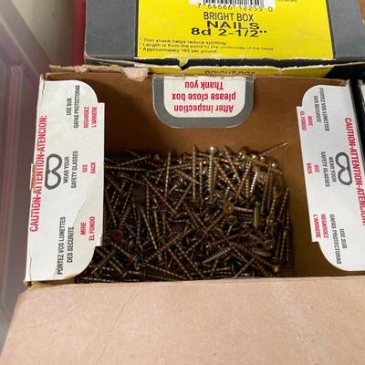 Multiple Boxes of Various Screws in this Lot