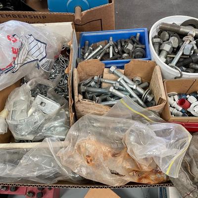 Lot of Misc. Hardware - Mostly Nut & Bolts