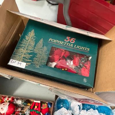 Huge Lot of several boxes of Holiday/Christmas Decorations Ornaments