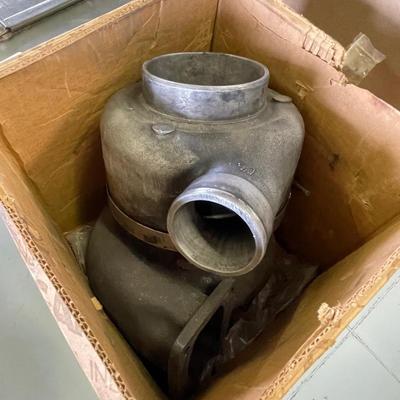 Old Used Metal Airplane Part - Turbo?