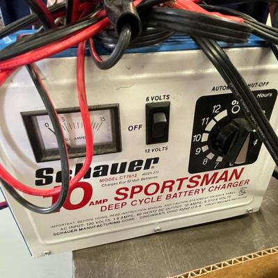 Pair of Battery Chargers & Jumper Cables