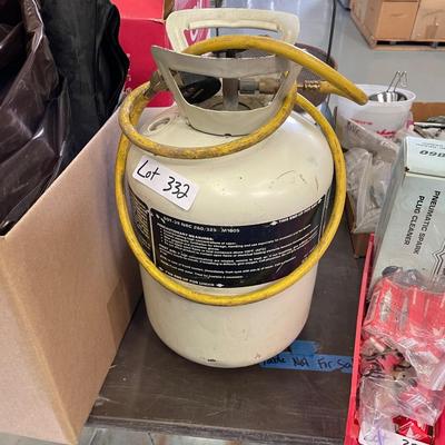 Freon Tank w/unknown amount of Freon inside