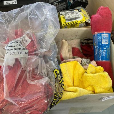 Lot of assorted Shop Rags / Shop Cloths