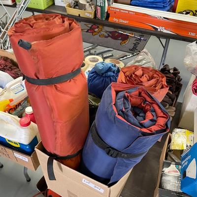 Box of Camping Pads - Good for underneath sleeping bags