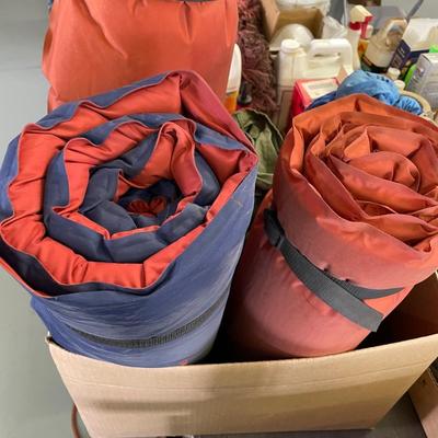 Box of Camping Pads - Good for underneath sleeping bags