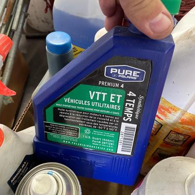 Lot of Misc. Auto Fluids - Brake/Steering etc.