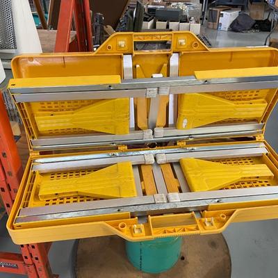 Fold out Metal Camping Bench/Table in Box