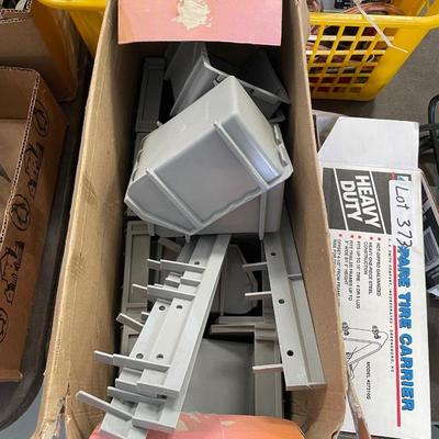 Lot of small Plastic Tool Storage Boxes