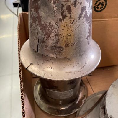 Lot of Vintage Metal Air Sirens