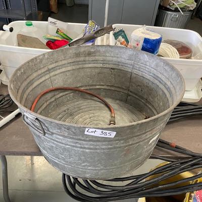 Galvanized Steel Tub