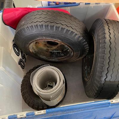 3 Trailer Tires or jusgt bid for the Lidded Tote