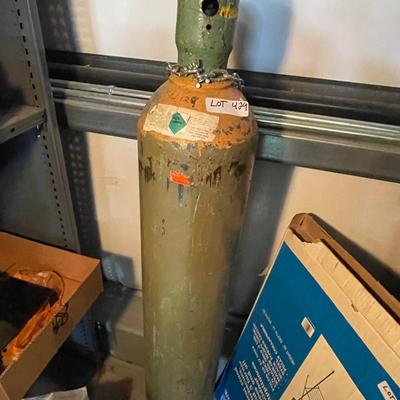 Compressed Gas Tank - Unknown Contents