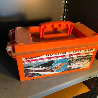 Boaters Dry Box - Lockable and doesn't rust - Keep things Dry - Bury treasure in it or Geocache Box