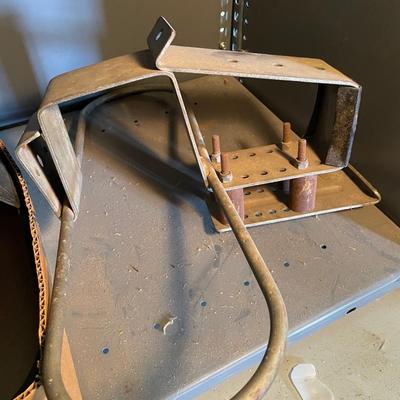 Lot of Large Metal Brackets - Maybe for Bike Transport/Storage
