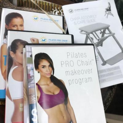 Pilates Pro Chair by Life's a Beach with Pilates Pro Chair makeover program 4 cd set